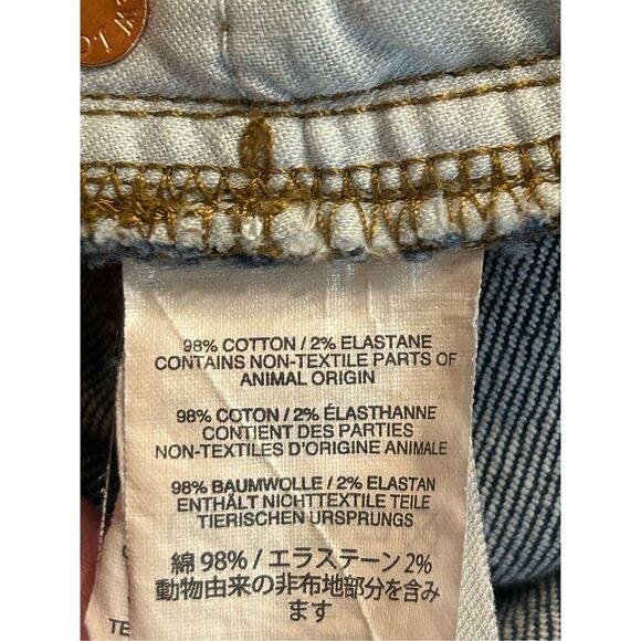 J Crew Jeans Womens Size 26 Stretch Dark Wash Distressed (4088) - Picture 8 of 8